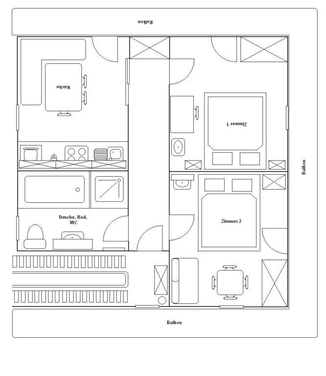 Apartment Hubert Praxmarer Fulpmes Oda fotoğraf